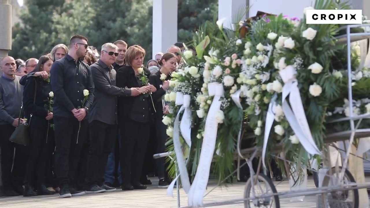 Sahrana Denisa Tota, rukometaša koji je ubijen u Makedoniji