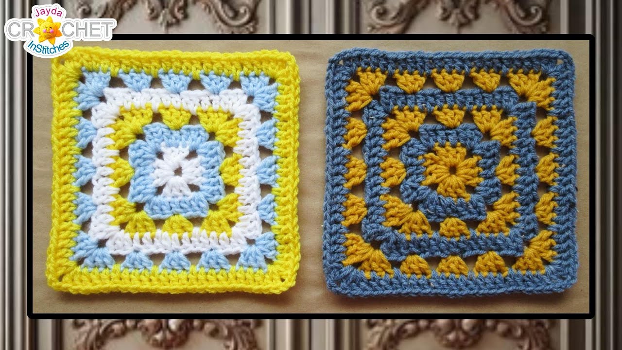 Framed Granny Square - Granny's Magical Cupboard 2024 Calendar Blanket - May