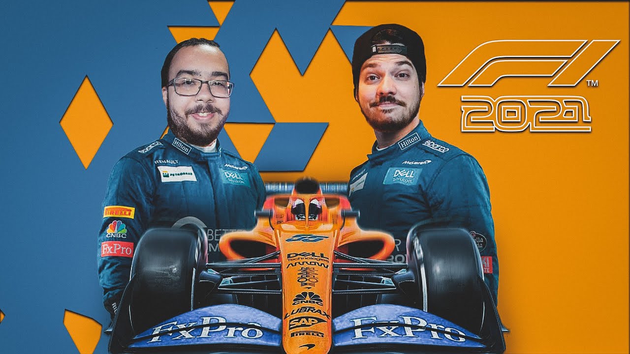 F1 2021 - O INICIO NA MCLAREN DUO COM O PILOTO LUDGERO.