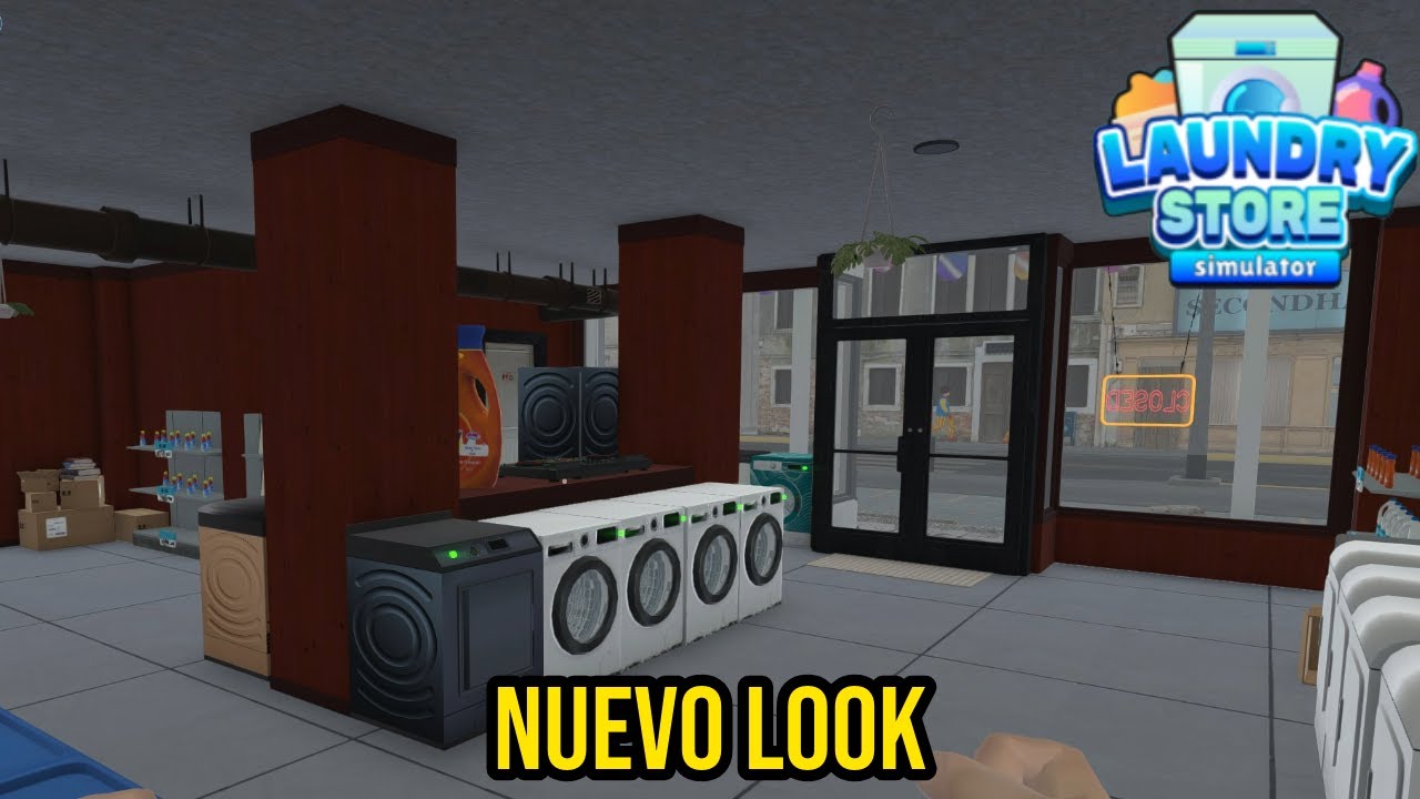 Transformé por completo la lavandería - Laundry Store Simulator