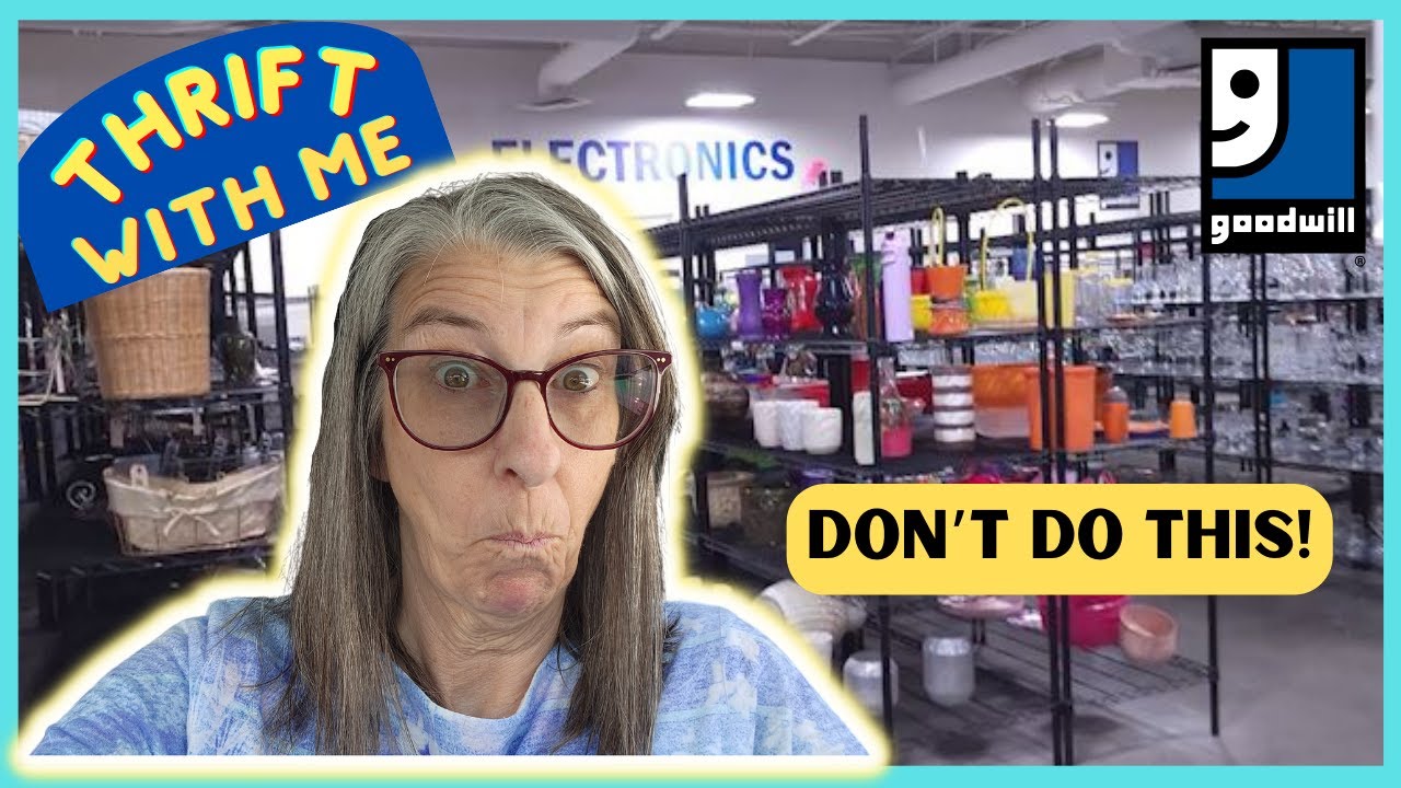 BIG WARNING!  Don't Do This | Las Vegas Thrifting | Thrift With Me