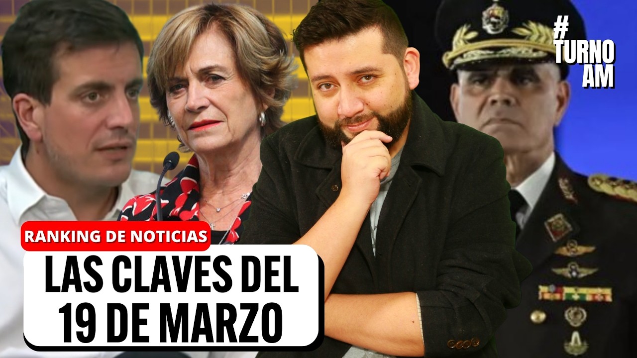 Ranking de Noticias 19/03: 1ras TENSIONES en la DERECHA contra KAST y cae PADRINO LÓPEZ | #TURNOAM