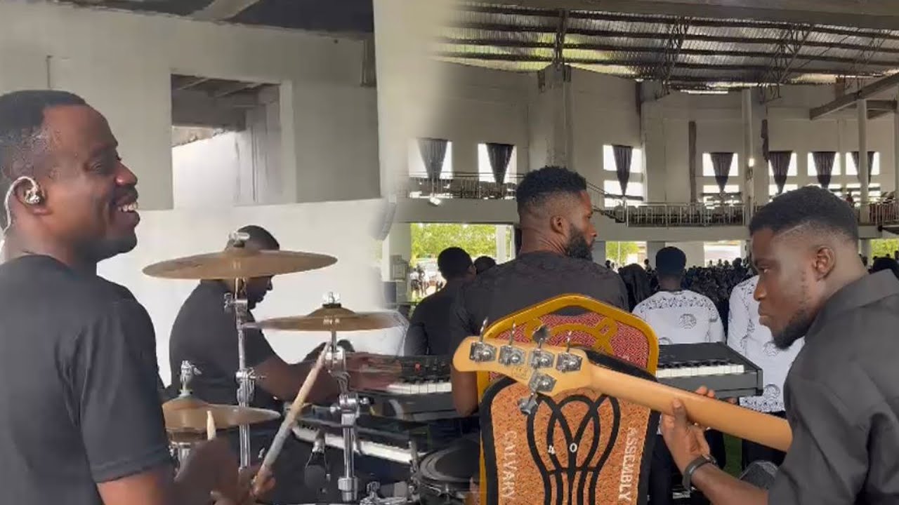James Mireku 🎹Charlie Keys 🎹 Fletcher 🎸 Ellis 🎸Opoku Jnr🥁..Feel the Rhythm, Embrace the Beat🔥