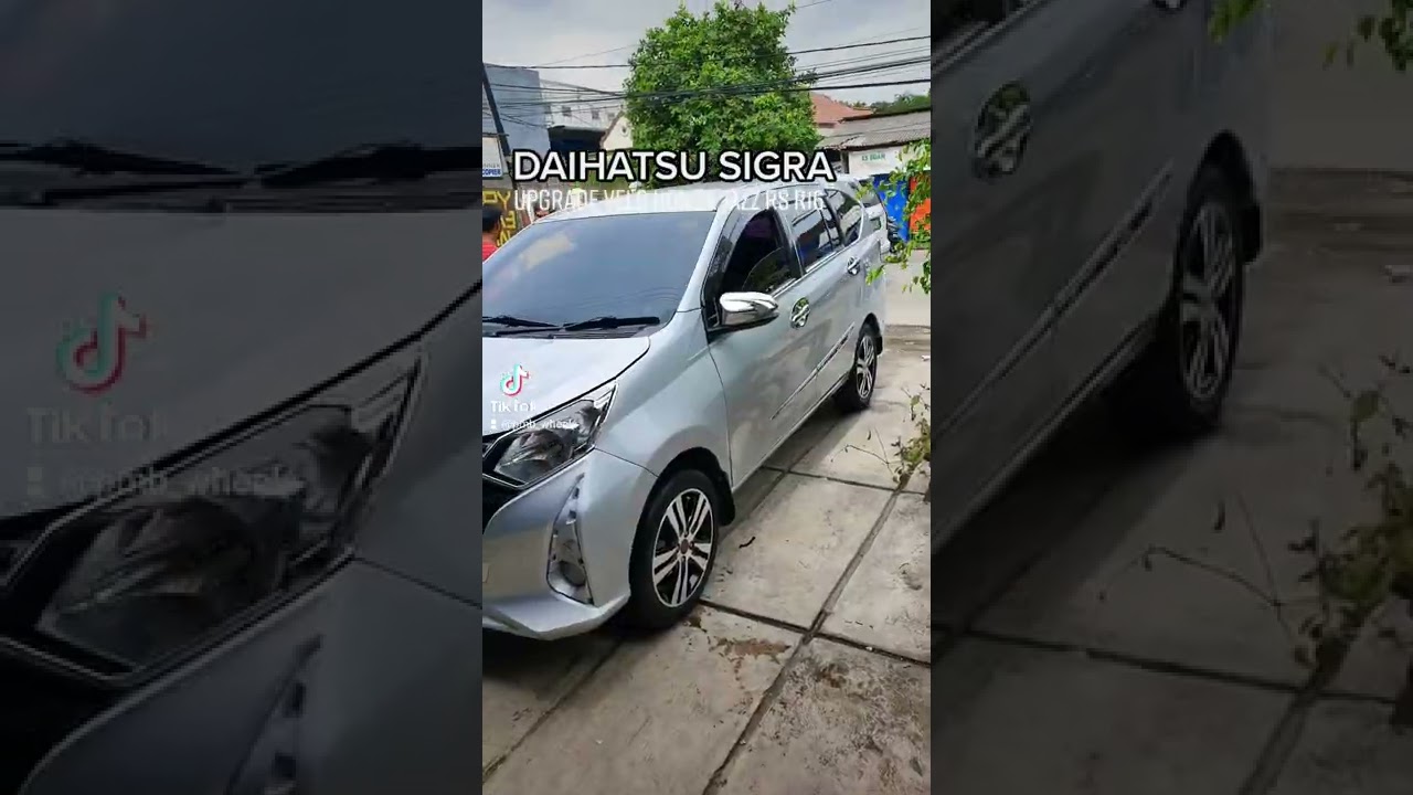 DAIHATSU SIGRA UPGRADE VELG HONDA JAZZ R16x6 PCD 4x100 ET53 #daihatsusigra #velgoriginalhondajazzrs
