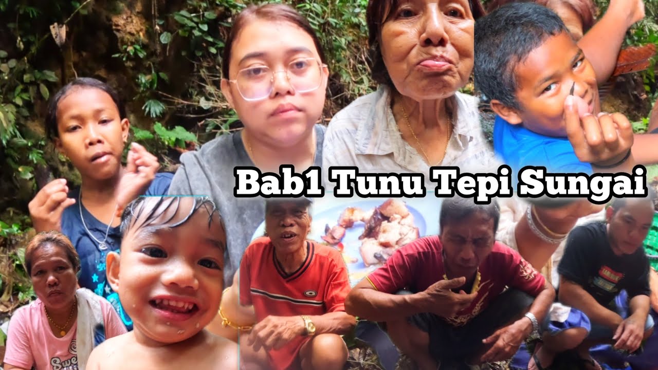 Picnic Di sungai Rumah Kebun/ Suasana Hutan Yang Tenang Dan Sunyi Menjadikan Makanan Semua Sedap