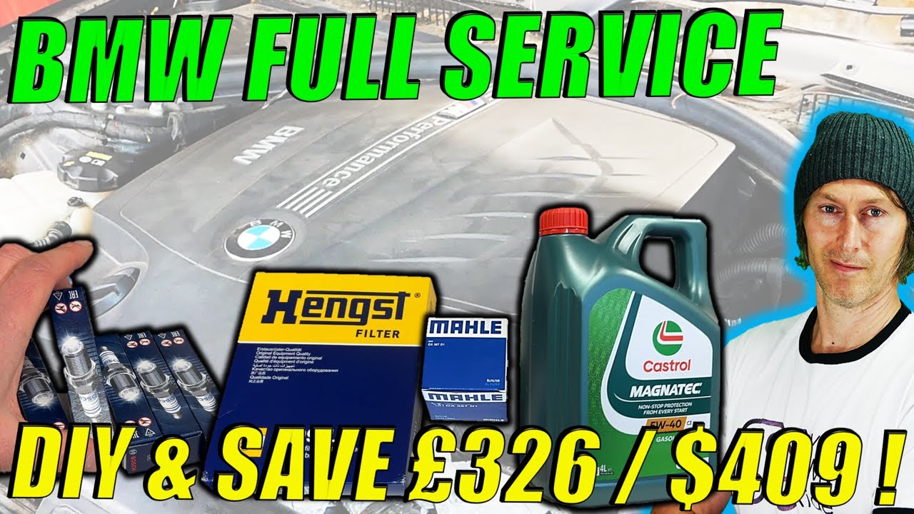 BMW Major Service DIY | N55 M135i 235i 335i 535i | SAVE &pound;326 / $400!