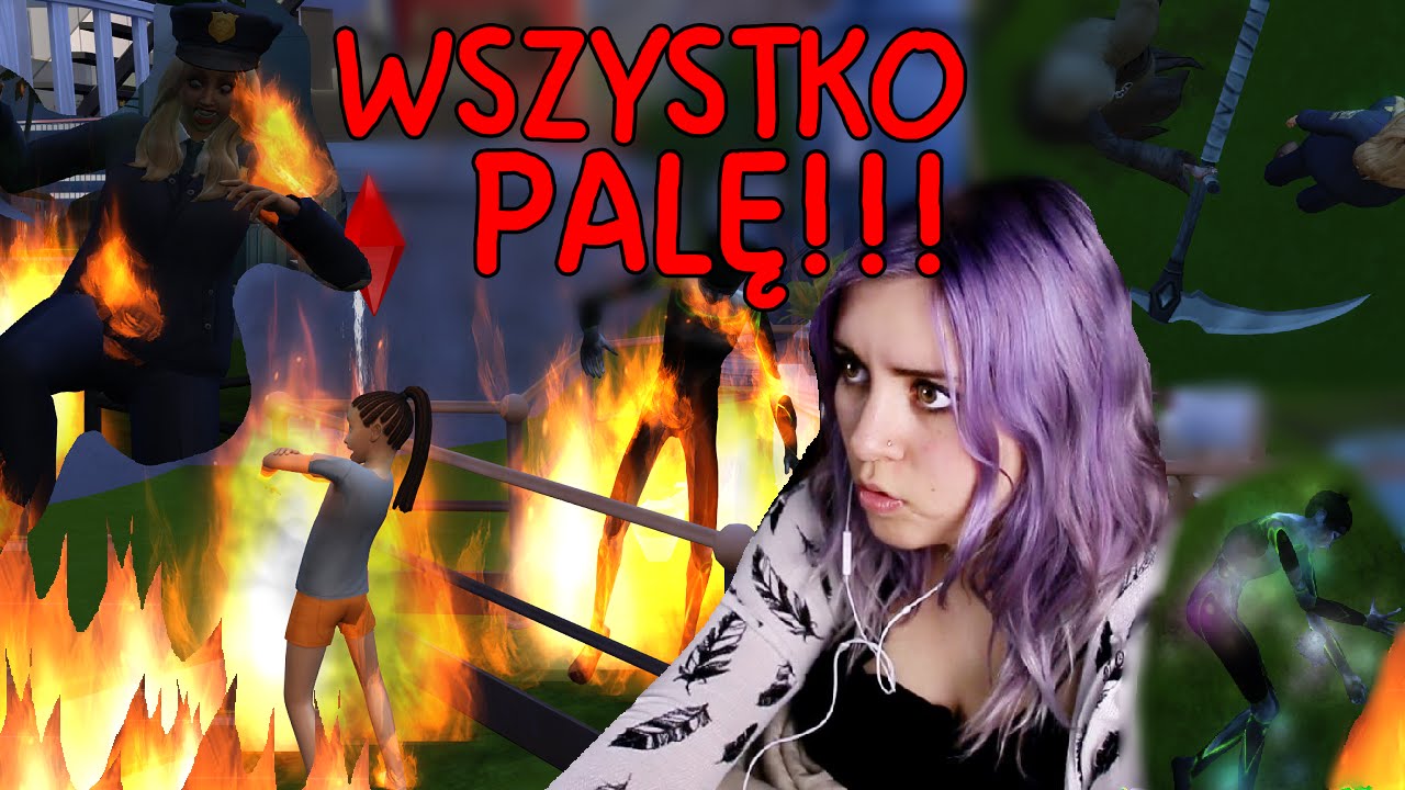 47# The Sims 4 - POŻAR! ŚMIERĆ! ZAGŁADA!