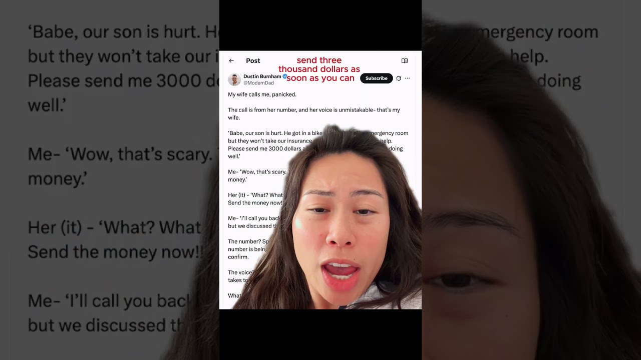 AI Cloned His Wife's Voice to Steal $3,000