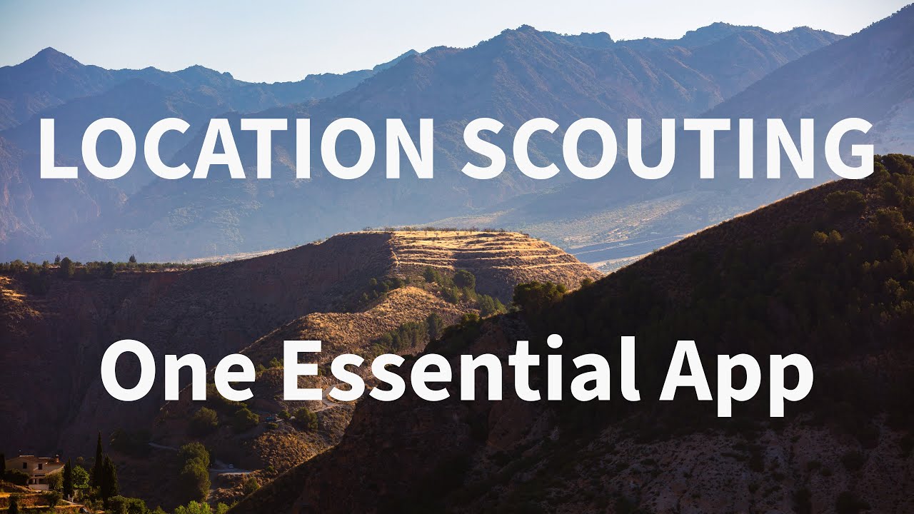 Location Scouting App - locating the best photography locations in a single app