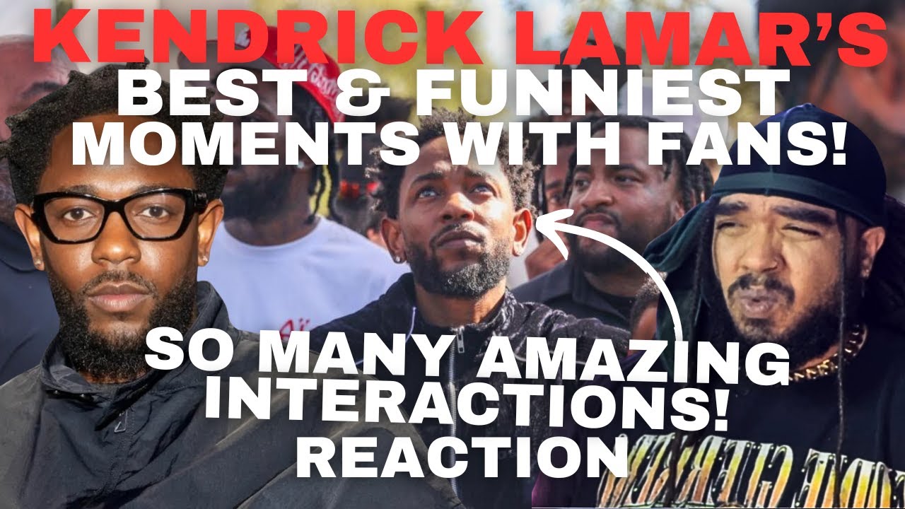 Kendrick Lamar's BEST & FUNNIEST Moments With FANS! Reaction