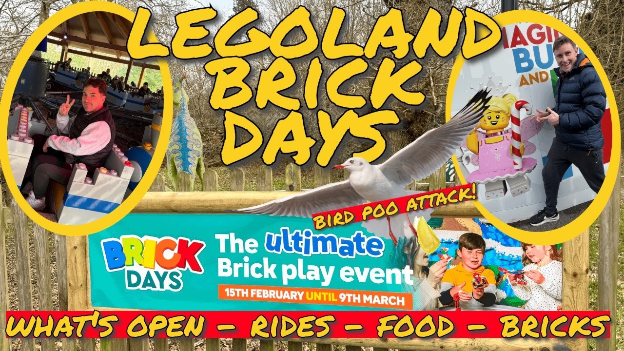 Что будет открыто в Legoland Windsor во время мероприятия SOLD OUT Brick Days! 2025
