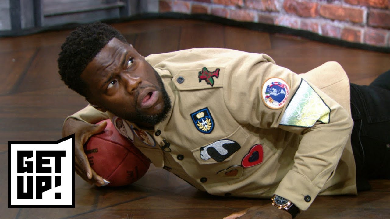 Kevin Hart practices safe sacks on NFL quarterbacks | Get Up! | ESPN