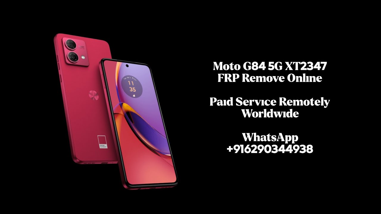 Moto G84 5G XT2347 FRP 