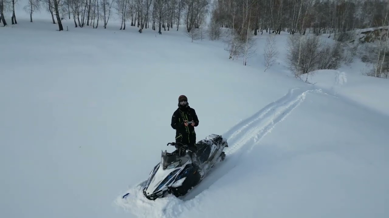 На снегоходе на острова +