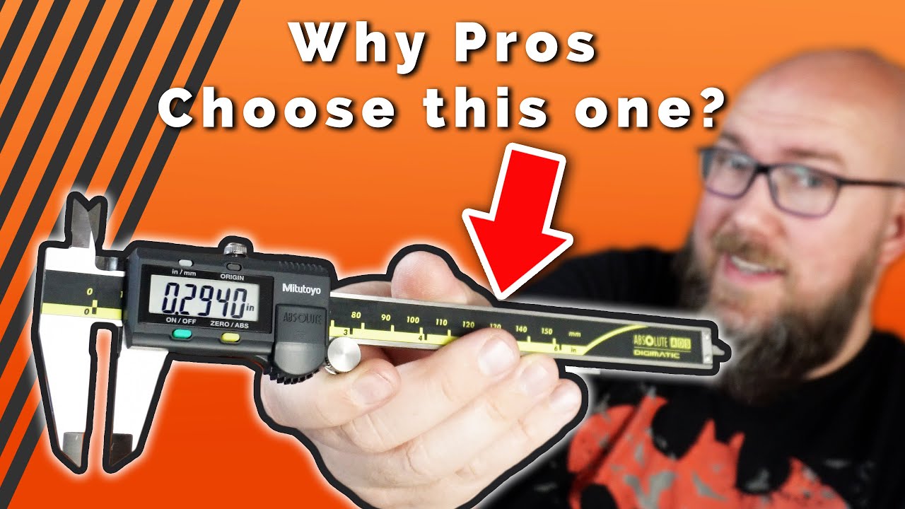 Easy-to-Use Precision Tool for Beginners & Pros? Mitutoyo 500-196-30 AOS Digital Caliper Review