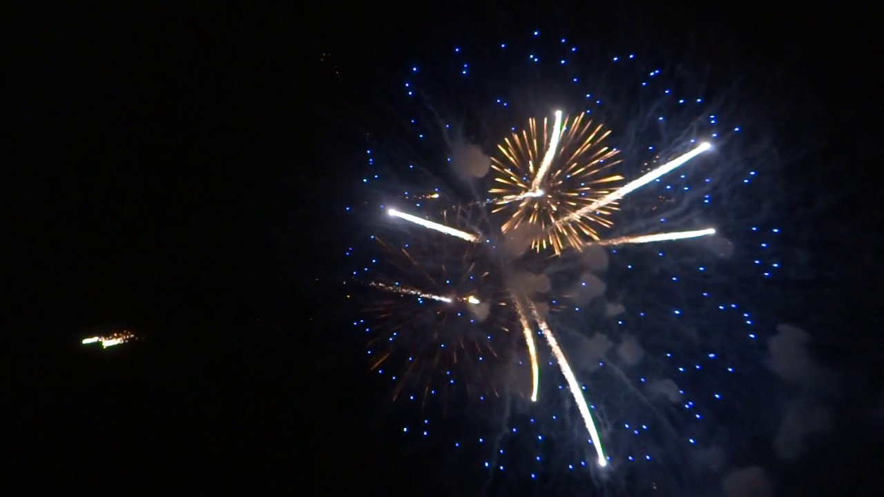 Queima de fogos em mongagua 2017