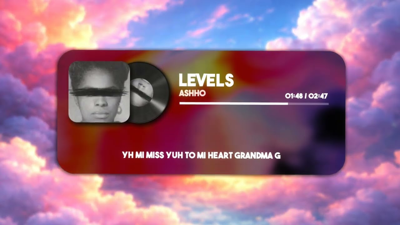 Ashho - Levels (Lyrics Video)