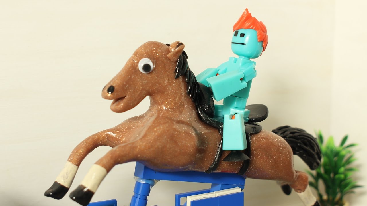 The Quarter Horse Kiddie Ride - 4K Stikbot Stop Motion