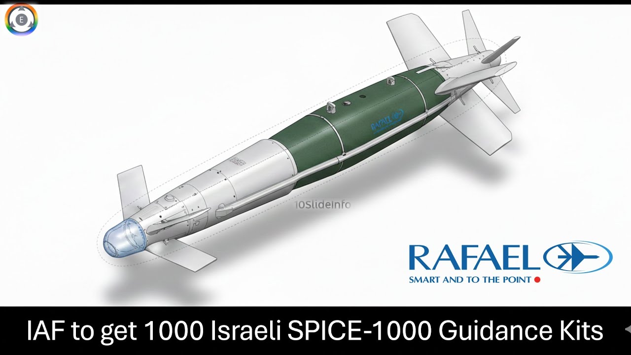 ВВС Израиля получат 1000 израильских комплектов наведения SPICE-1000.
