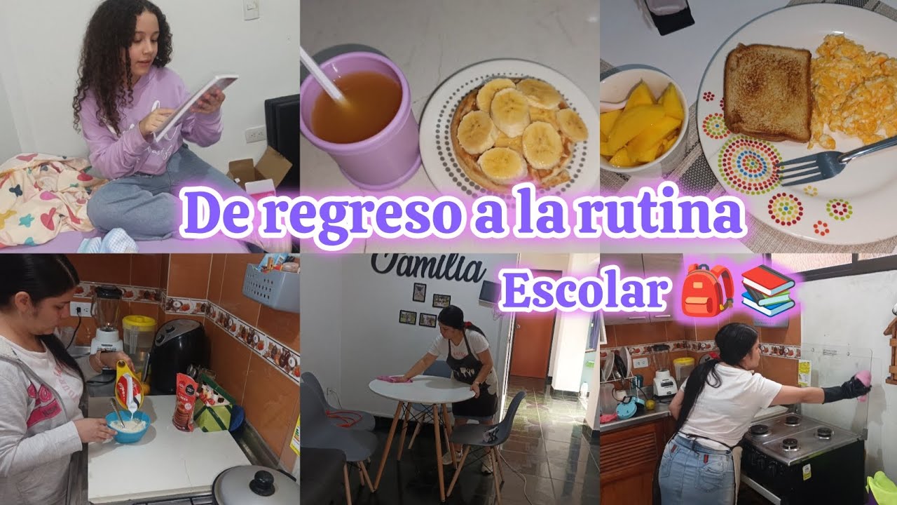 VOLVIMOS A LA RUTINA🌤PRIMER DÍA DE CLASES de mi hija📚2026