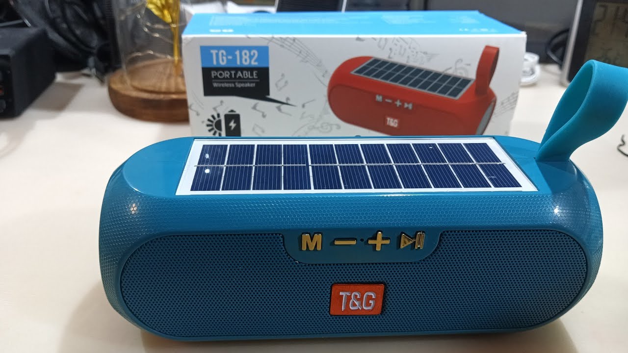 Solar Lamp TG-182 speaker - колонка с солнечной батареей, Bluetooth, TF, Line IN и радио