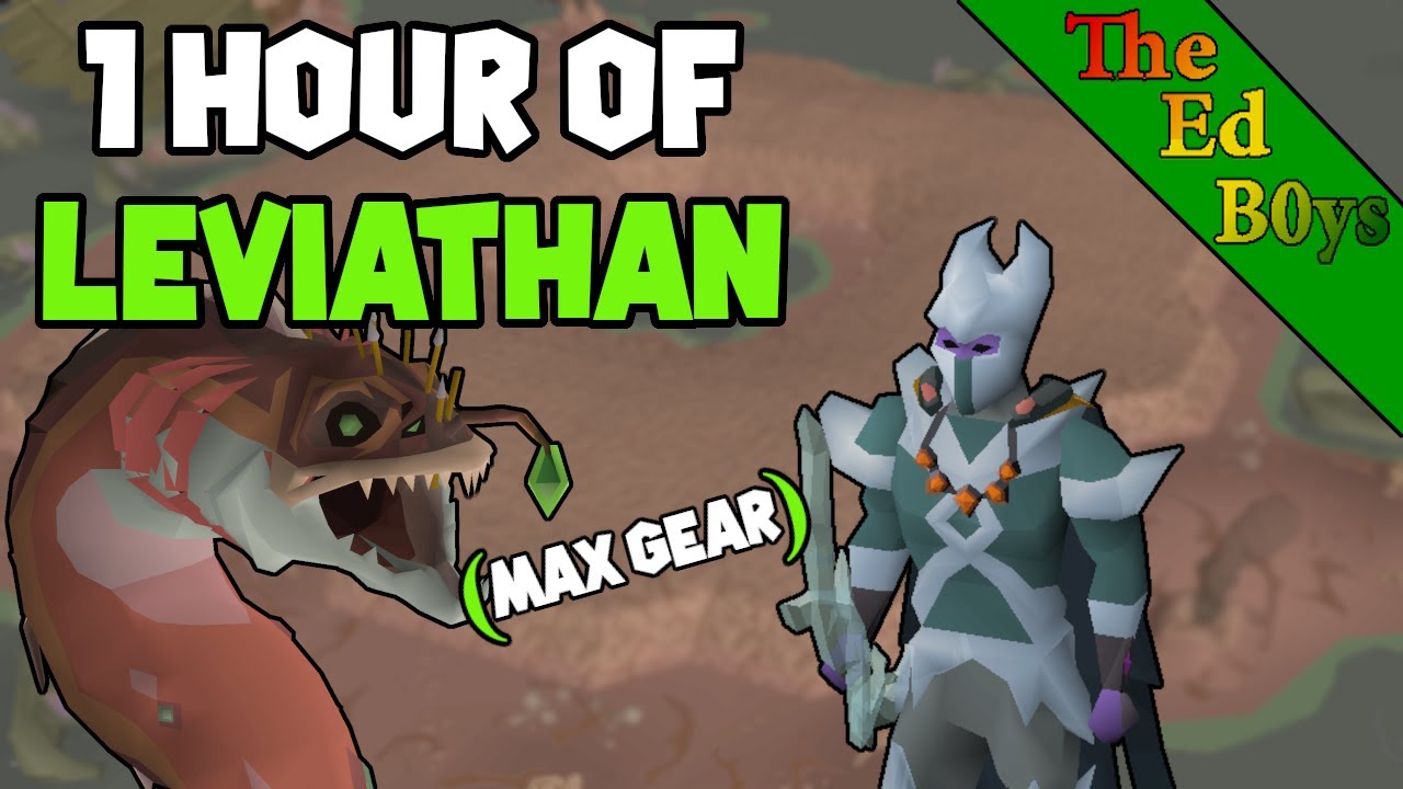 1 Hour of Leviathan (Bowfa) | OSRS Leviathan Examples