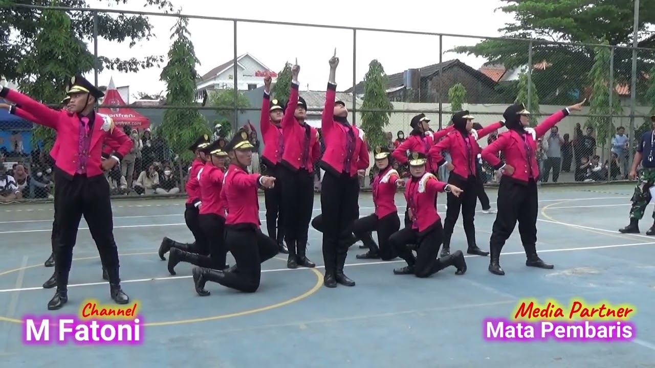 Team PASKIBRA SMK N 1 Semarang  dalam LGMP V UPGRIS