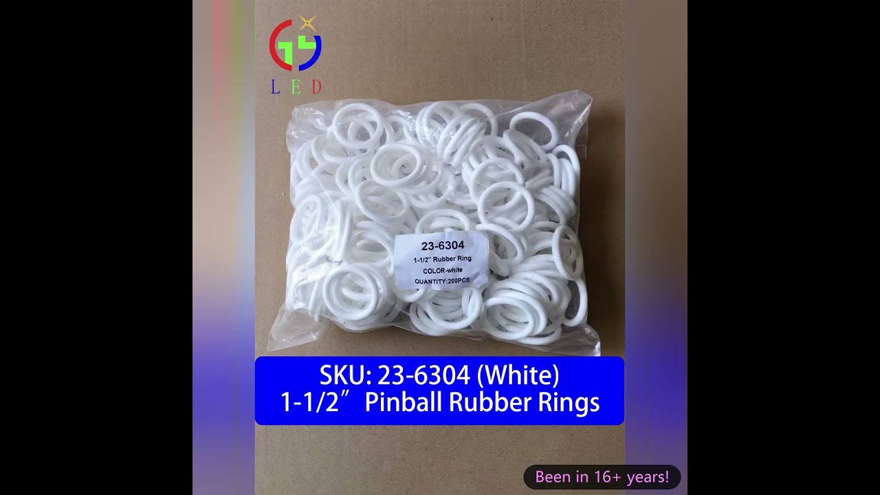 Original pinball parts factory affordable miscellaneous pinball rubber rings and parts replacement