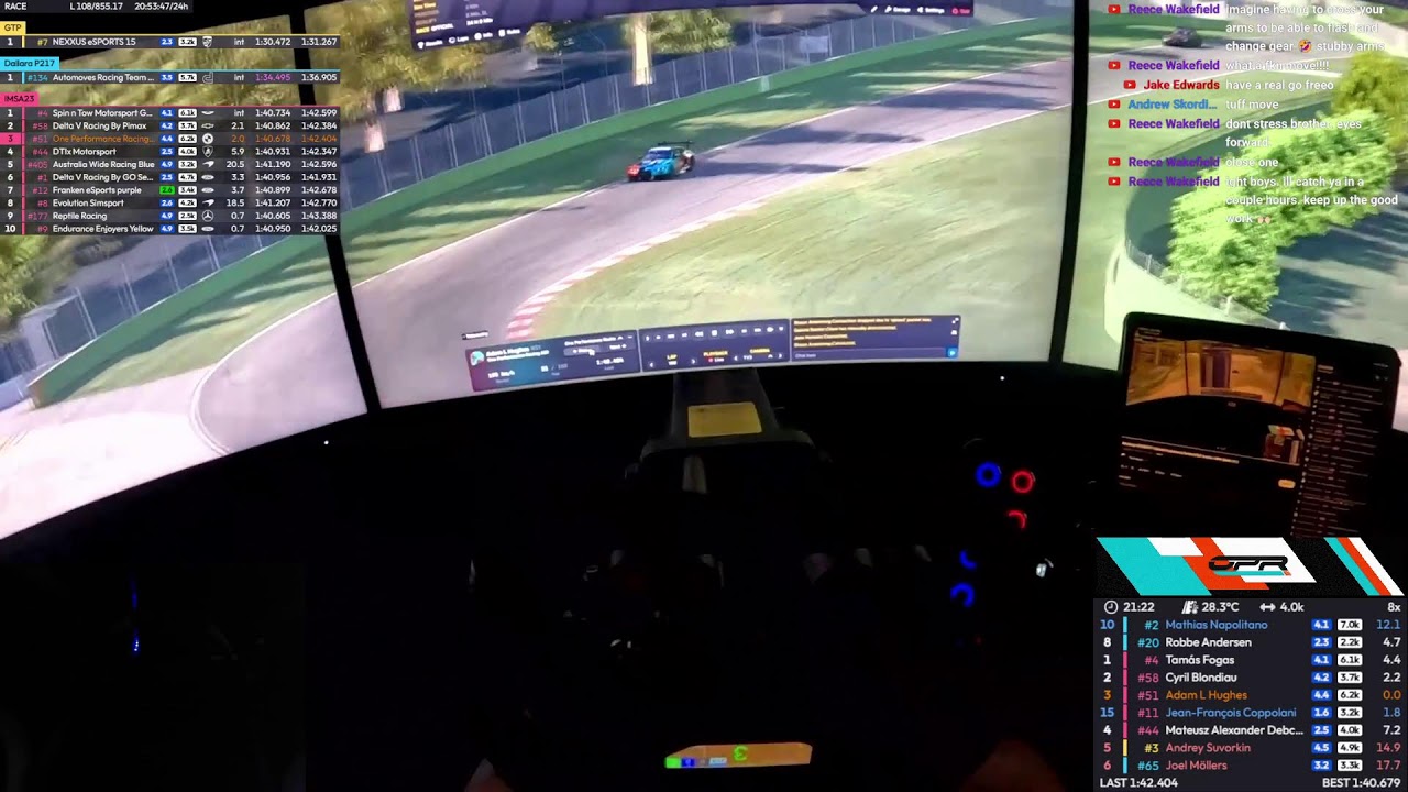 iRacings CONSPIT Global Endurance Series RD2 Imola | OPR BMW GT3