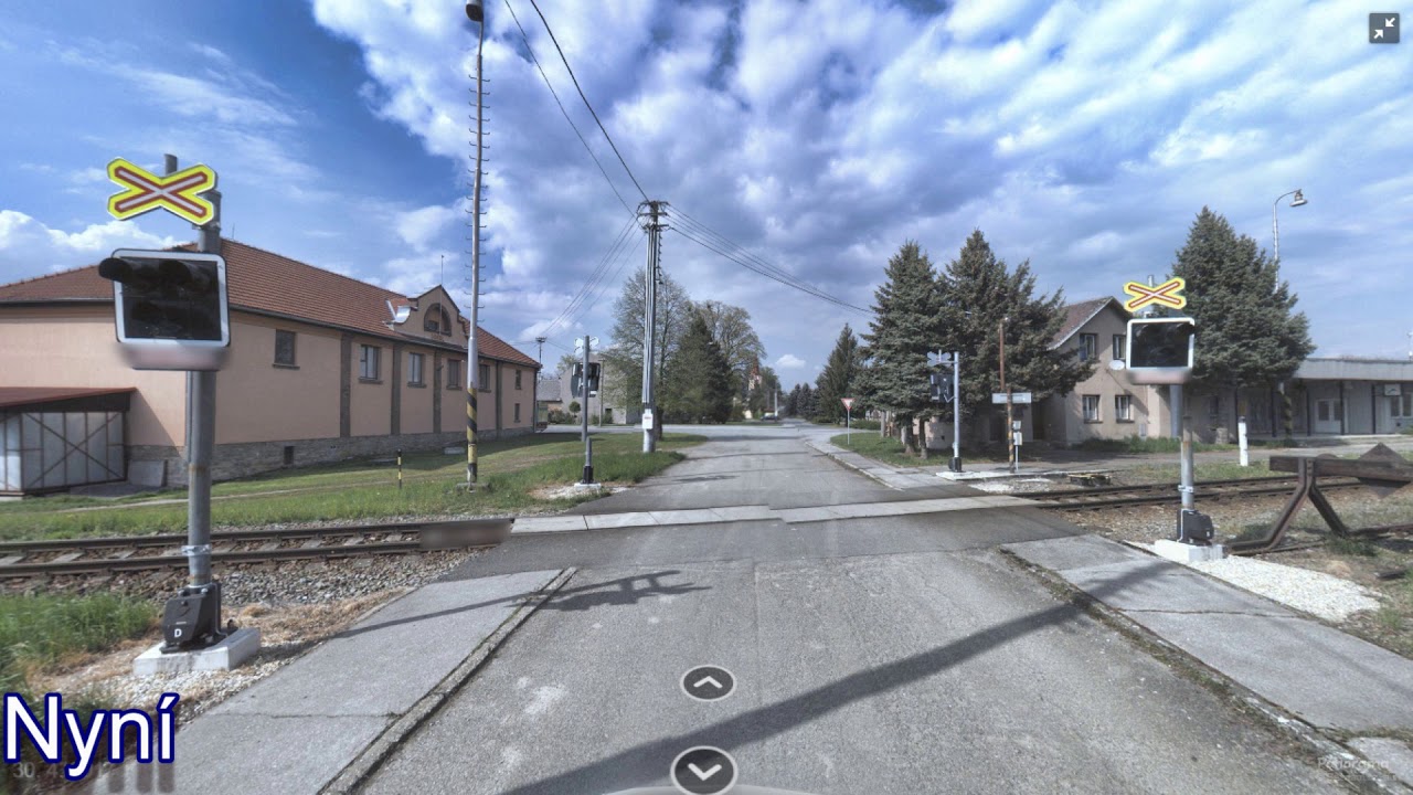 Železniční přejezdy dříve a nyní (6)