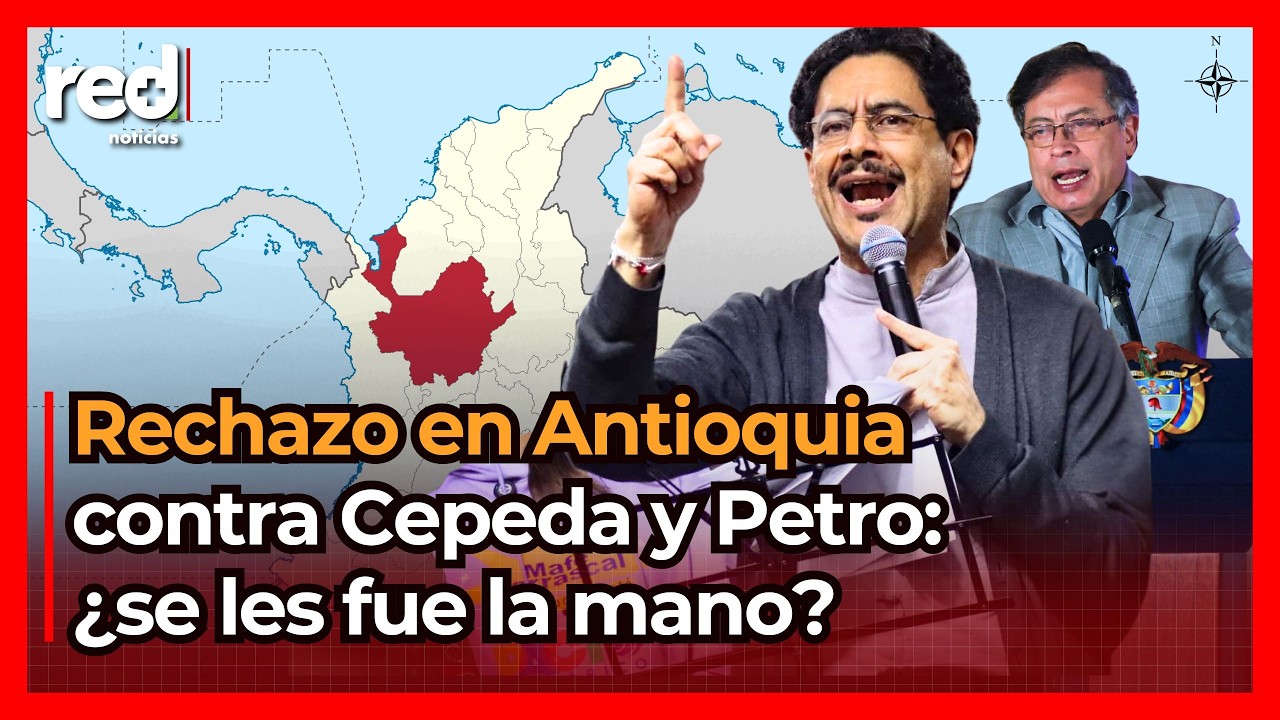 Iván Cepeda se defiende ante DEMOLEDOR ATAQUE a Antioquia: Gustavo Petro lo apoya