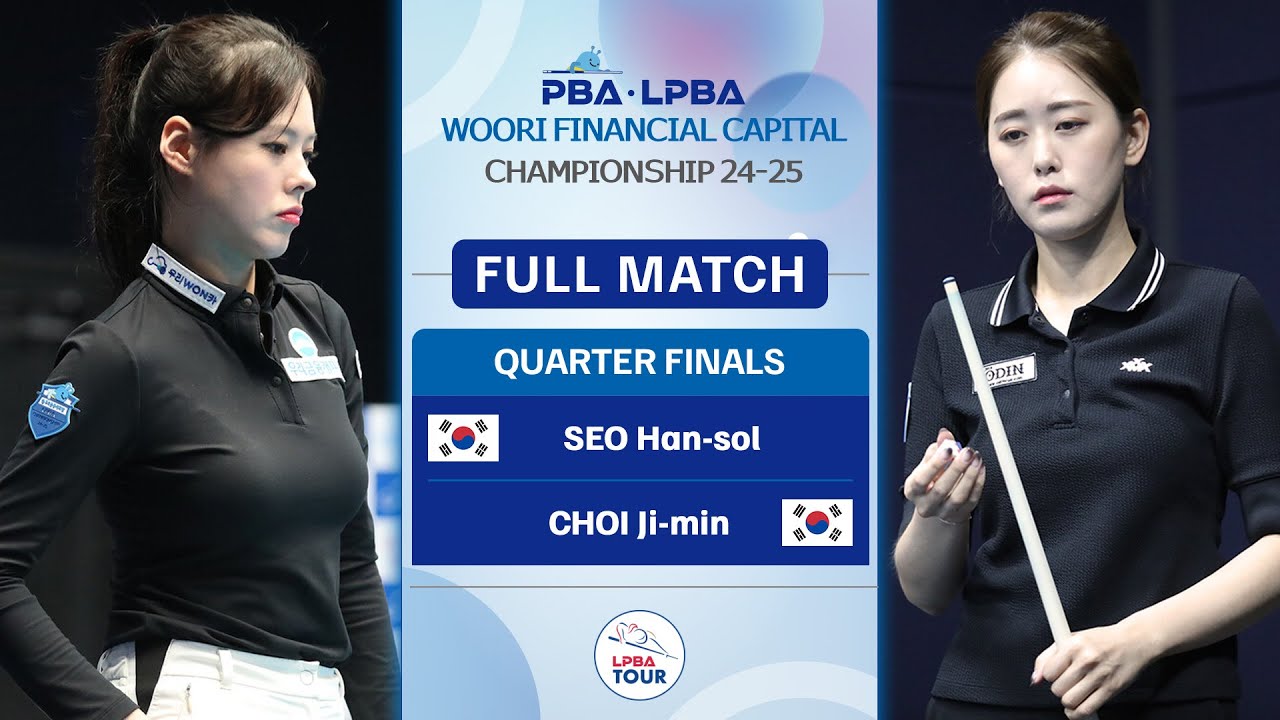 FULL MATCH: SEO Han-sol - CHOI Ji-min | LPBA Tứ Kết | WOORI FINANCIAL CAPITAL Championship 2024