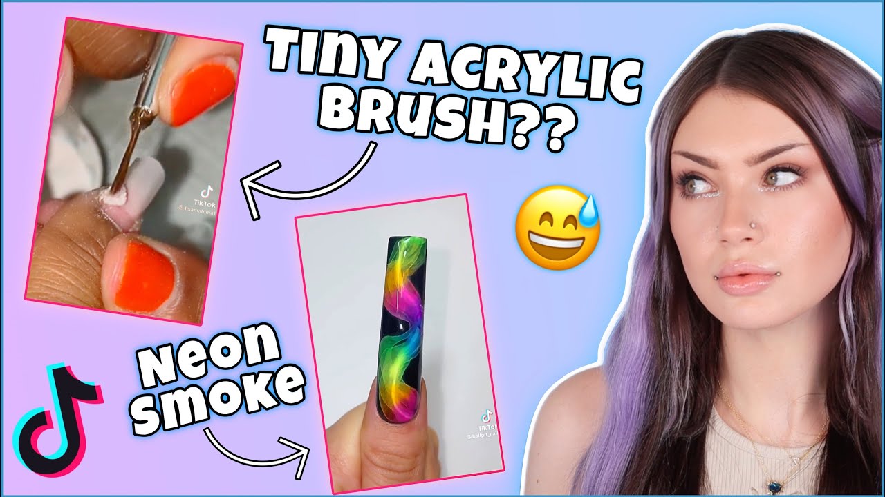 Testing Viral TikTok Nail Hacks & Designs