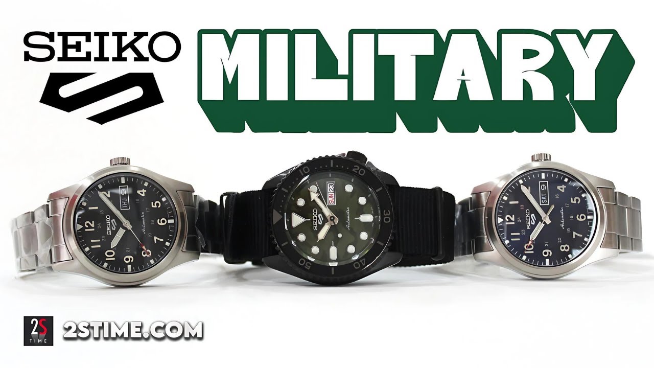 SEIKO 5 Sports Field Military Watch | SRPG27K1 SRPG29K1 SRPJ37K1