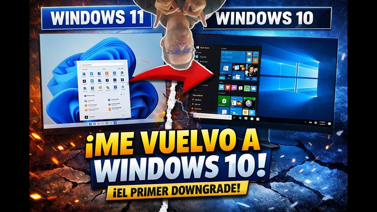 🖥️  ME VUELVO A WINDOWS 10! NO AGUANTO LOS FALLOS Y LENTITUD DEL WINDOWS 11
