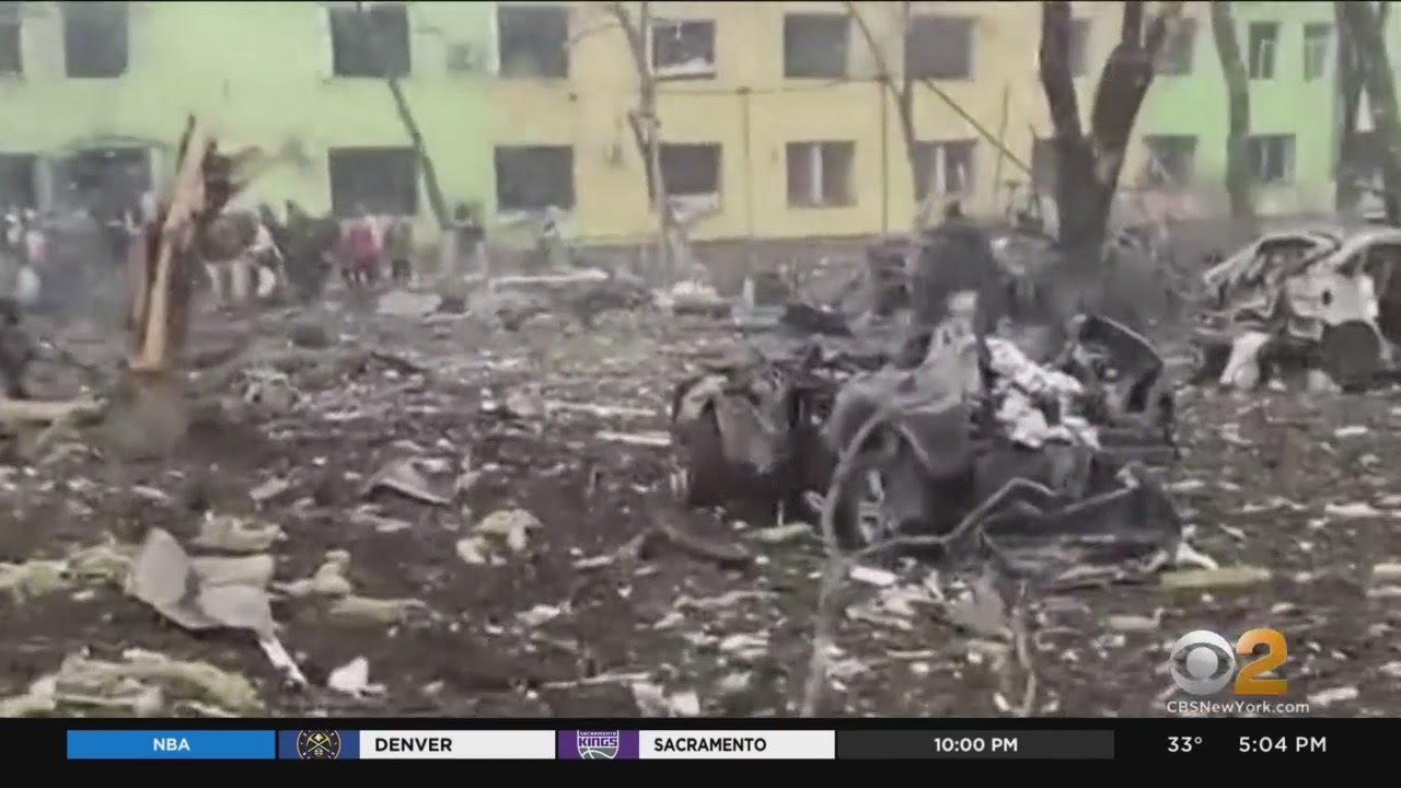 Ukrainian government; Russian missiles strike children's hospital with maternity ward