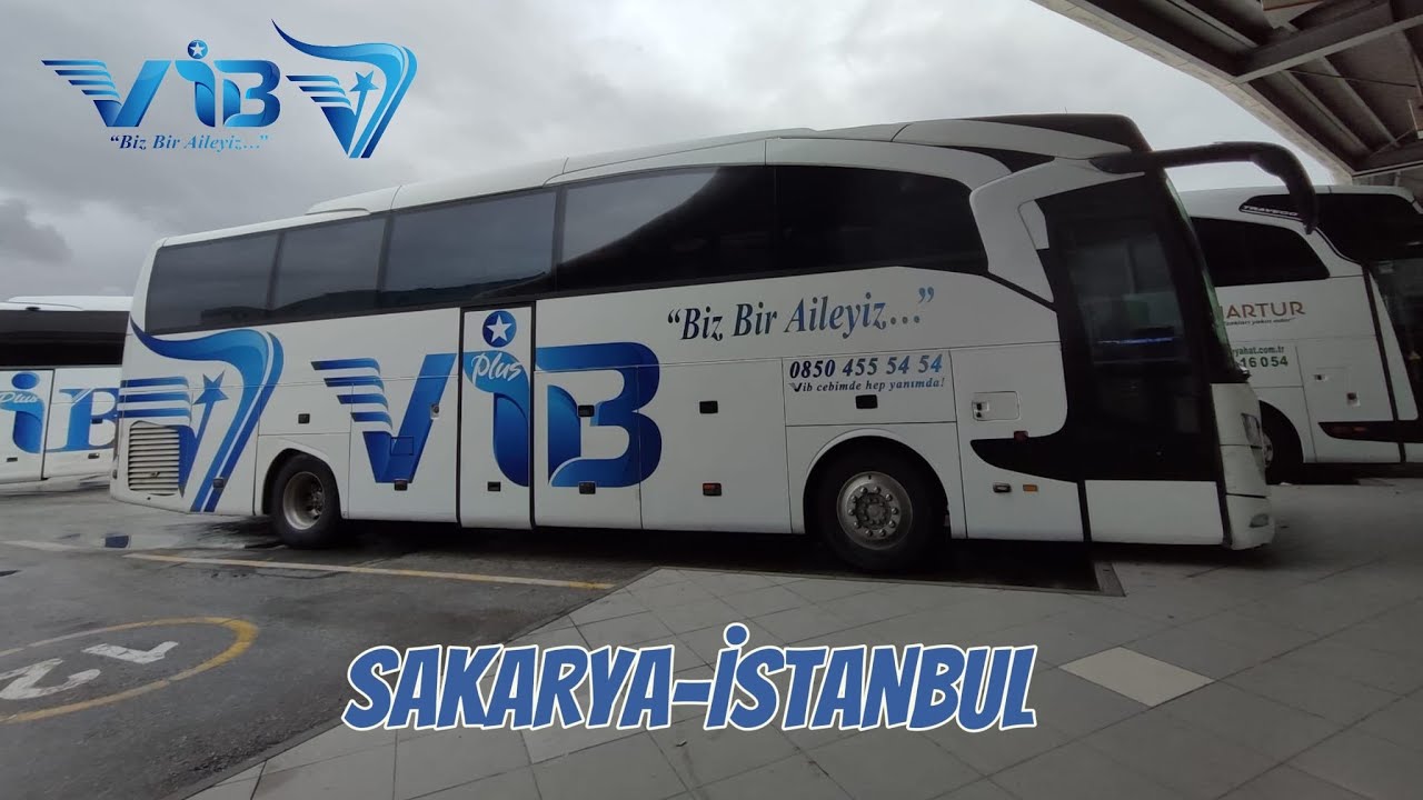 #153 Sakarya Vib Turizm | Sakarya - İstanbul | Otobüs Yolculuğu | Bus Travel Türkiye