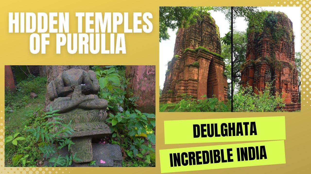 Deulghata: The Hidden Temples of Purulia 😍🥰🤩| पुरुलिया के छिपे हुए मंदिर | Incredible India | #vlog