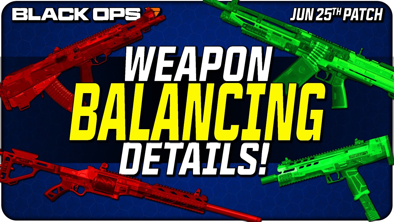 What Exactly Changed with Weapon Balancing in Black Ops 7?