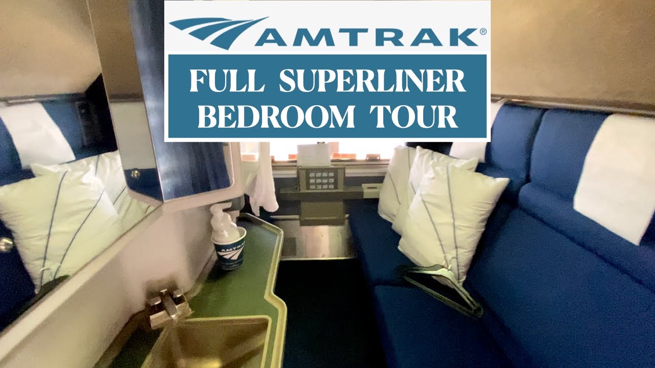 Внутри спальни Amtrak Superliner: полный обзор