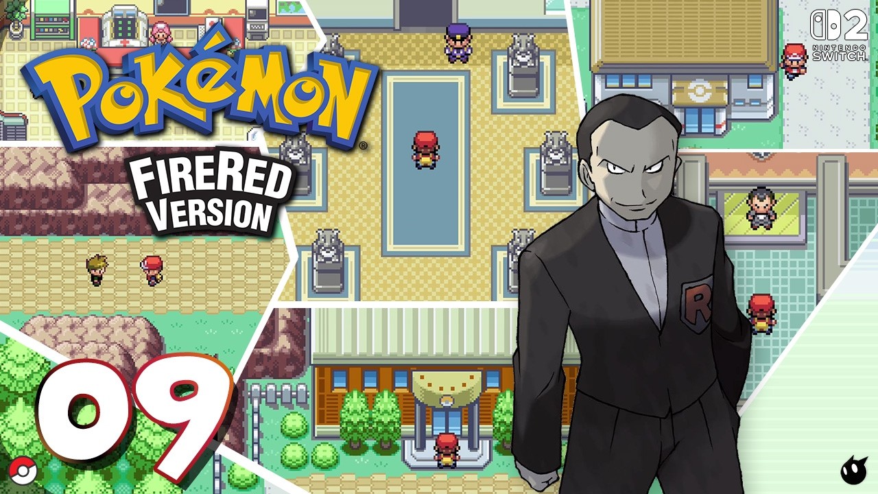 Pokémon Fire Red - Viridian City - Gameplay Walkthrough No Commentary Part 09