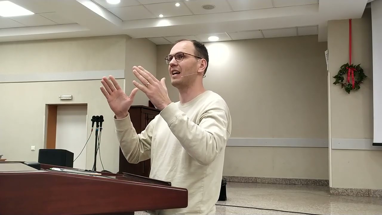 Анатолий Тищенко: Библейское Рождество и смысл прихода Христа | Церковь Благодать Варна