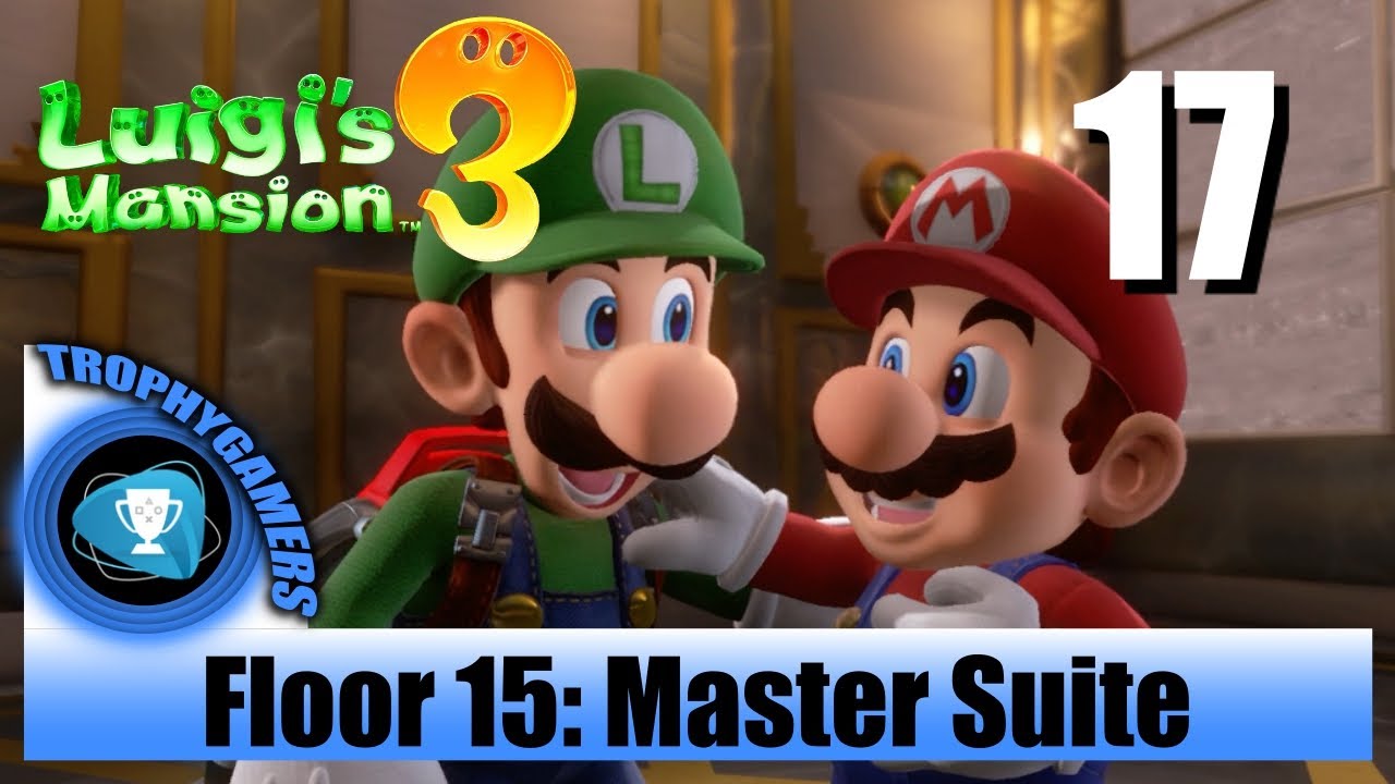 Luigi's Mansion 3 - Floor 15 Master Suite - Save Mario & Peach Walkthrough