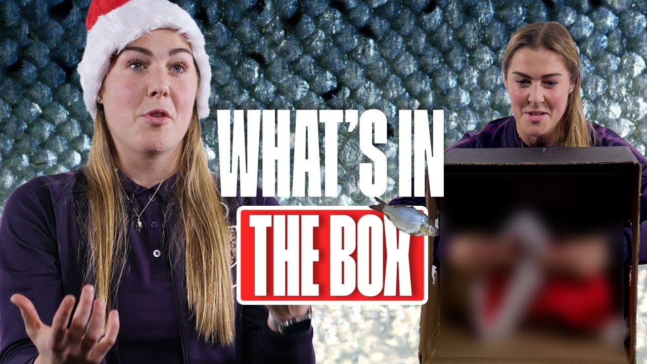 "That's A Bit Weird. It's Kinda Sticky" 🥴 | Mary Earps' What's In The Box Challenge | Lionesses