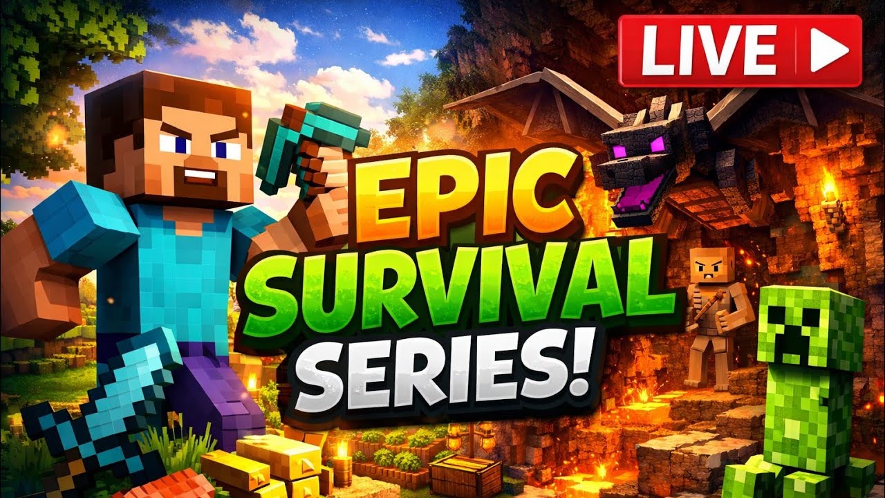 New Survival Series ll Minecraft ll Part-X