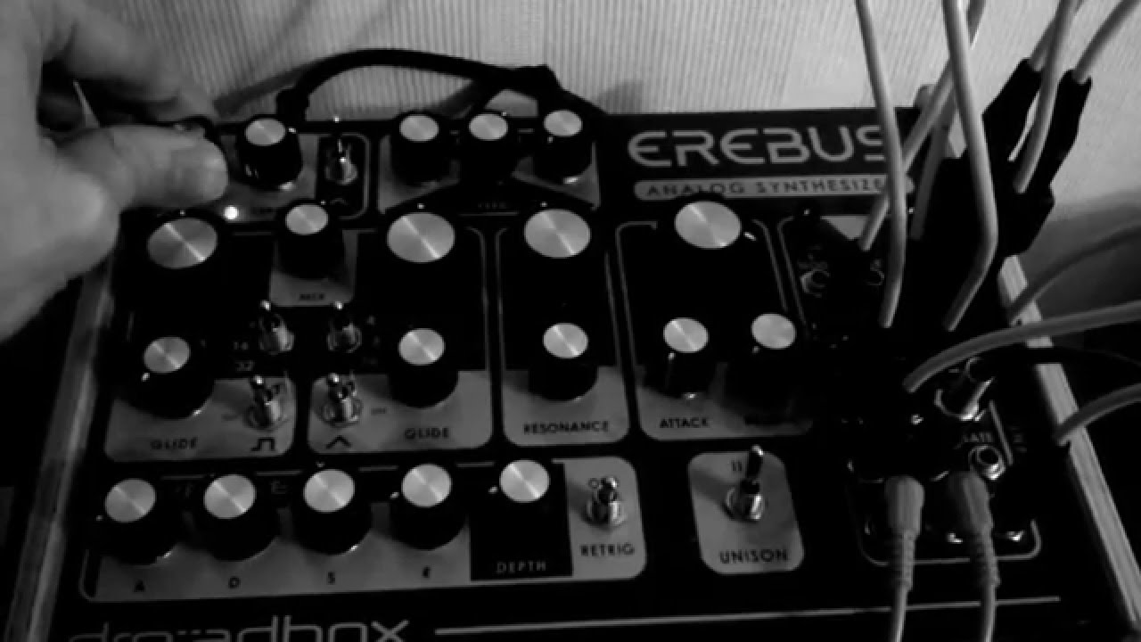 Dreadbox Erebus and Korg ms20
