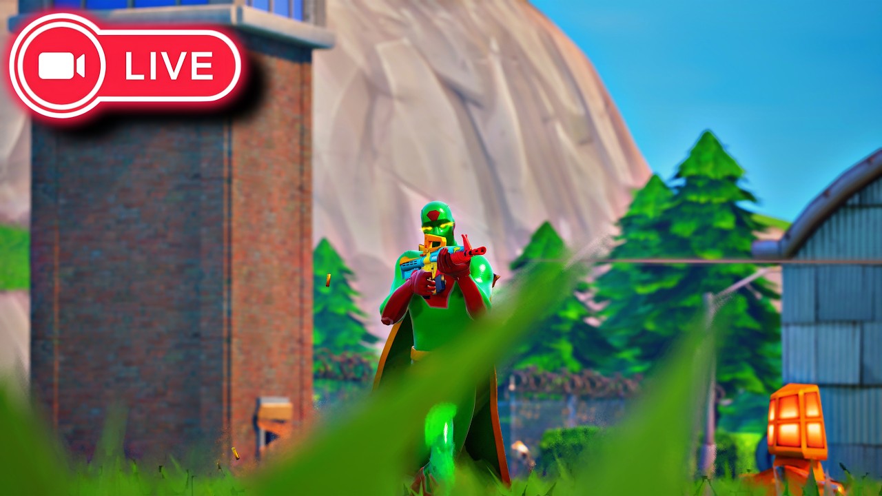 Fortnite Battle Pass Grinding & Chill (No Commentary)