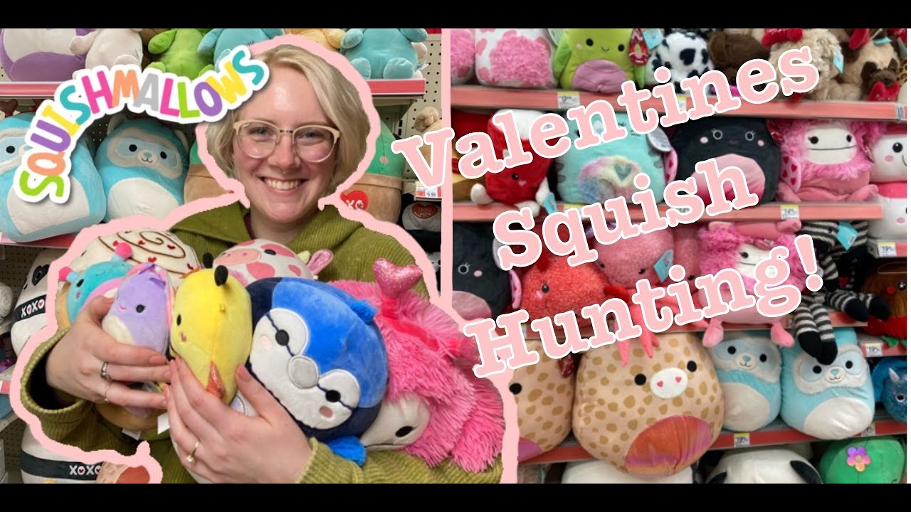 HUGE SQUISH HAUL! Valentines Squishmallow Hunting, 2023