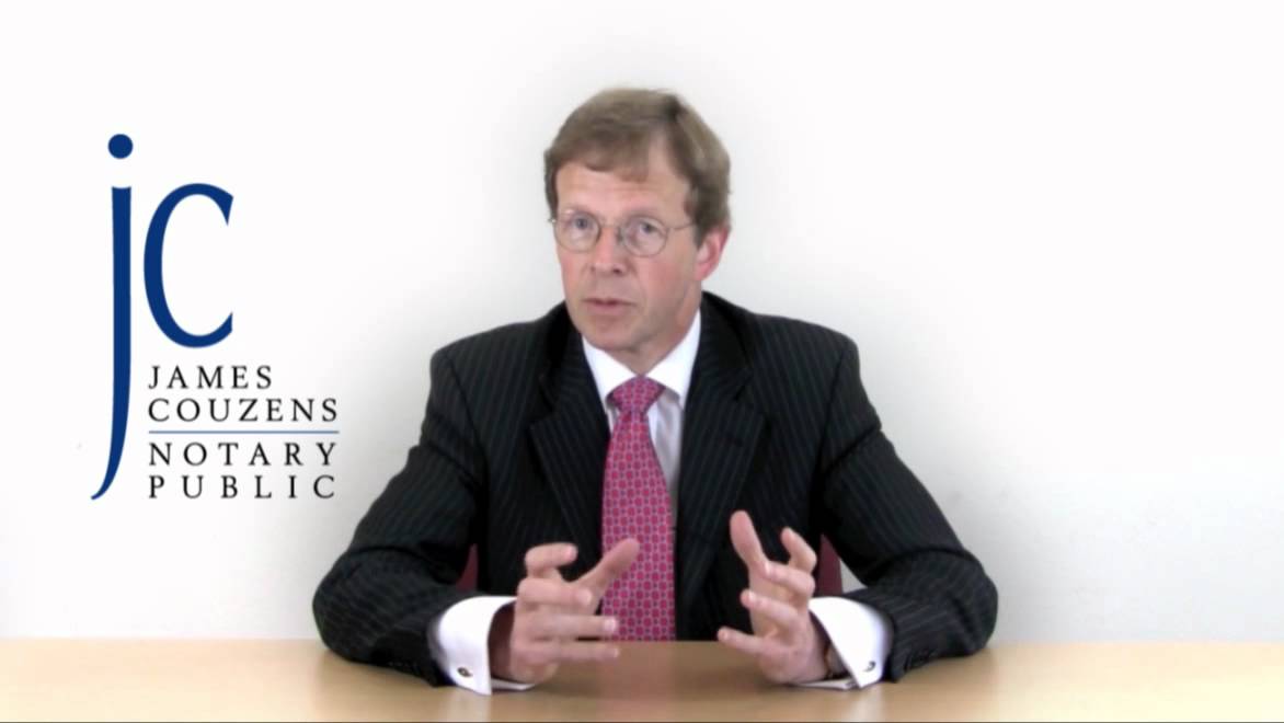 What is a Notary - Notary Public James Couzens on notary services, power of attorney and apostilles