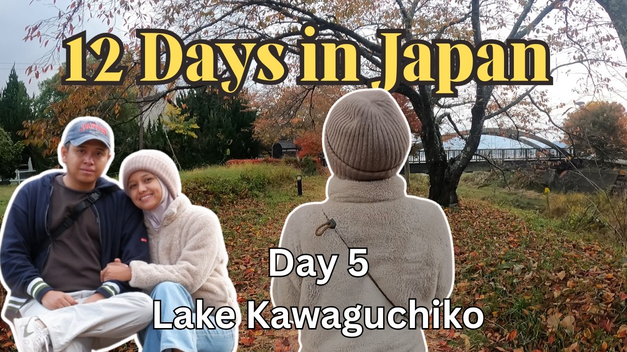Day 5/12 🇯🇵 Lake Kawaguchiko Morning View 🇯🇵 Pemandangan Mt Fuji Dekat Penginapan